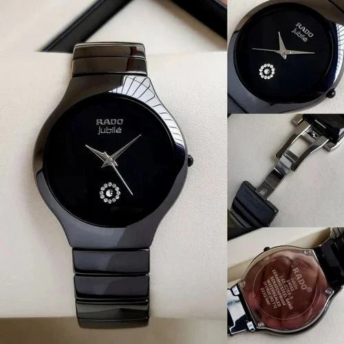 Rado Jubile Ceramic Black Watch for Men