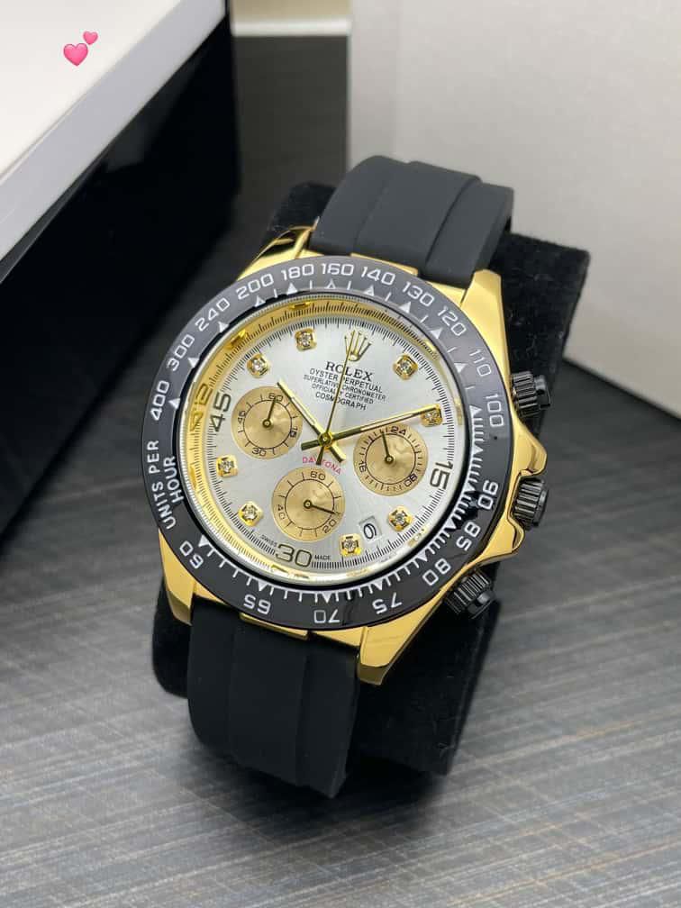 Luxury Daytona Chronograph Gold Dial Men’s Watch