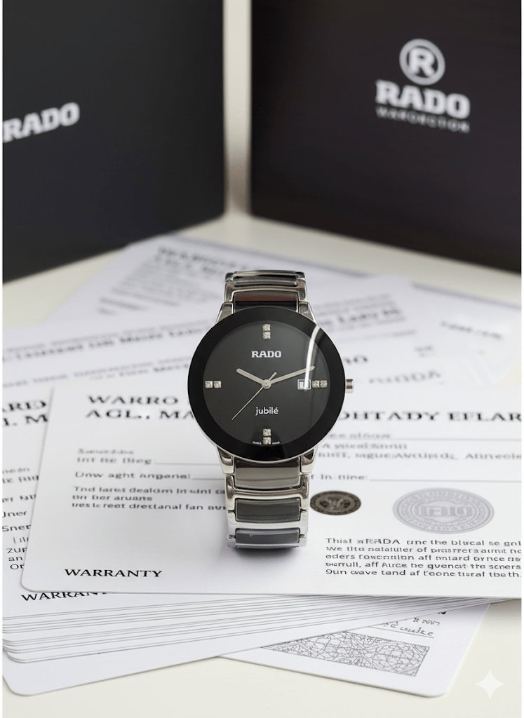 Rado Jubile Black & Silver Men’s Watch” - Chronoverse