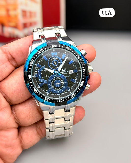 Casio Edifice Blue Chronograph Men’s Watch