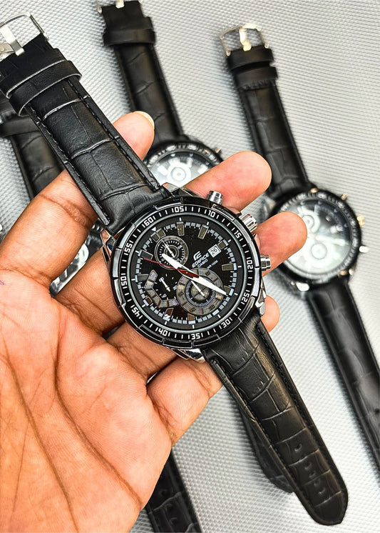 Casio Edifice Chronograph Men’s Watch – Black Dial