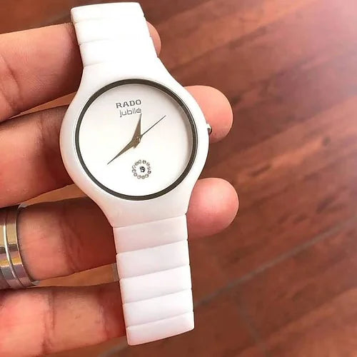 Rado Jubile White Dial Ceramic Watch