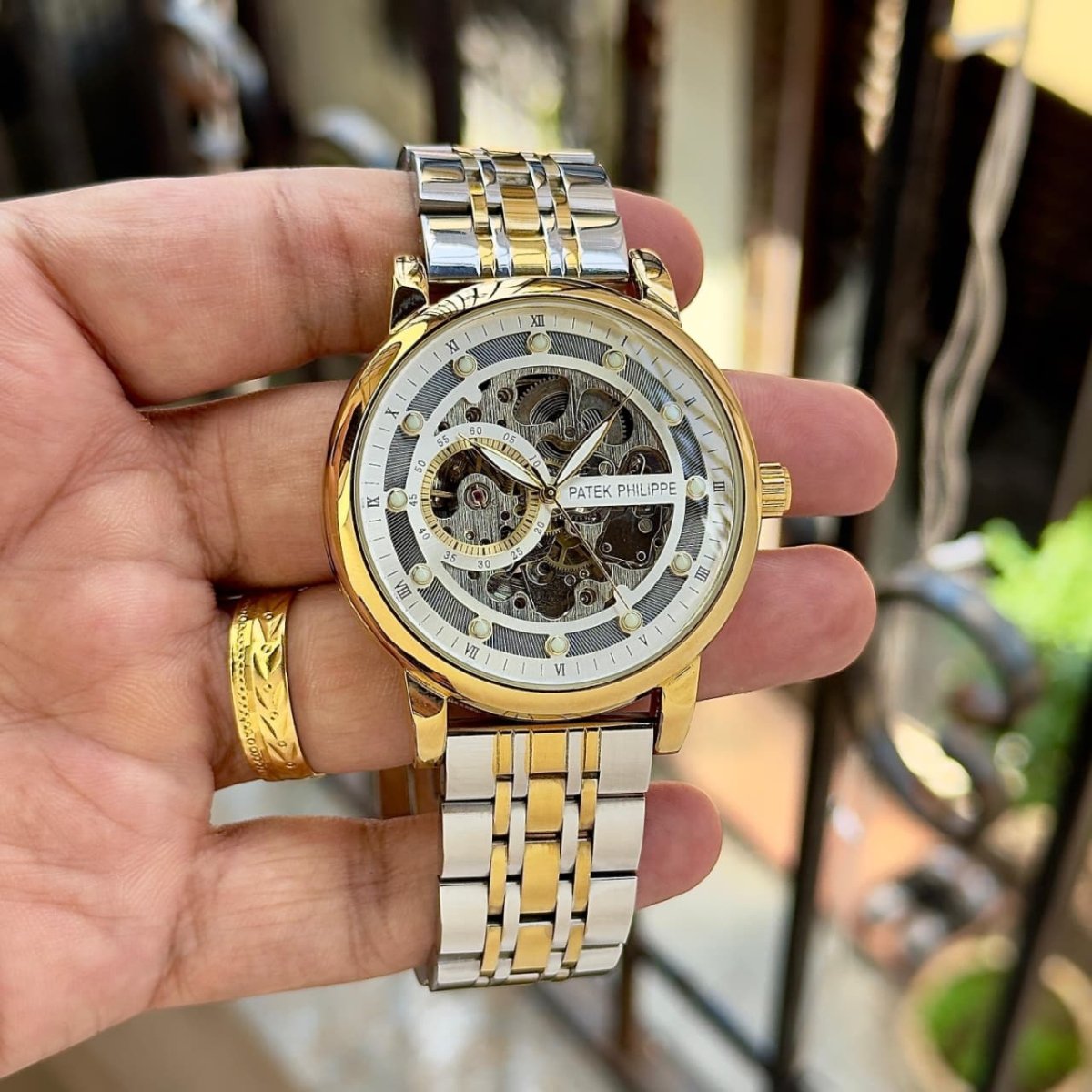 Patek Philippe Skeleton Automatic – Two Tone Mens's Watch - Chronoverse