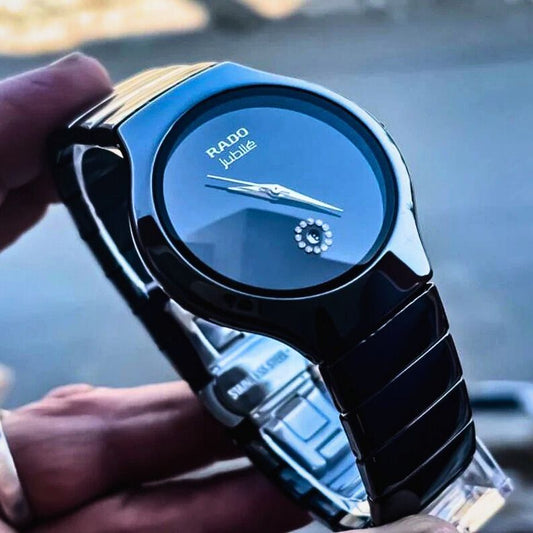 Rado Jubile Ceramic Black Watch for Men